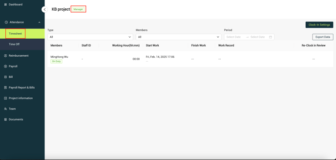 timesheet